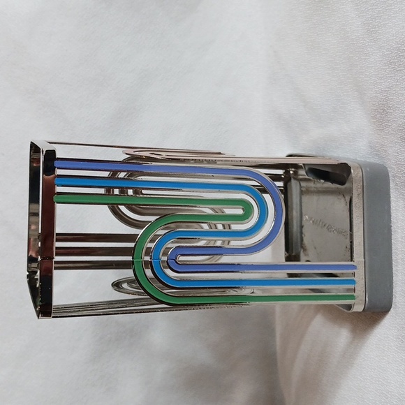 Bath & Body Works Wavy Stripe Pride Retro Gentle Foaming Soap Holder Sleeve - Picture 3 of 5